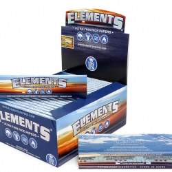 Seda Elements Ultra Thin Rice Papers King Size Slim - Caixa com 50 livretos