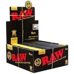 Seda Raw Black Classic King Size Slim