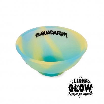 Silicone Bowl Squadafum Linha Glow